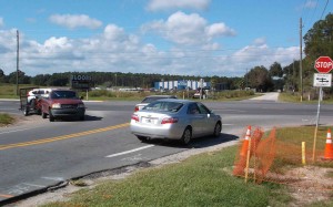 The Florida Department of Transportation is recommending a roundabout for this intersection at U.S. 301 and CR472.
