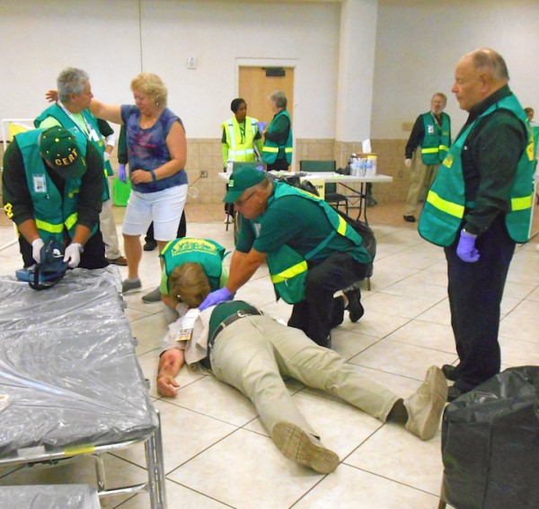 Villages CERT members take part in organizations' largest-ever drill 