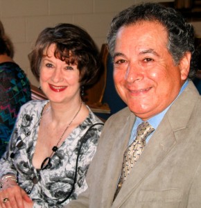 Oscar Feliu with his wife Bobbye.