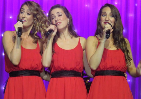 The O'Neill sisters, from left, Evangeline Fiona and Naomi.