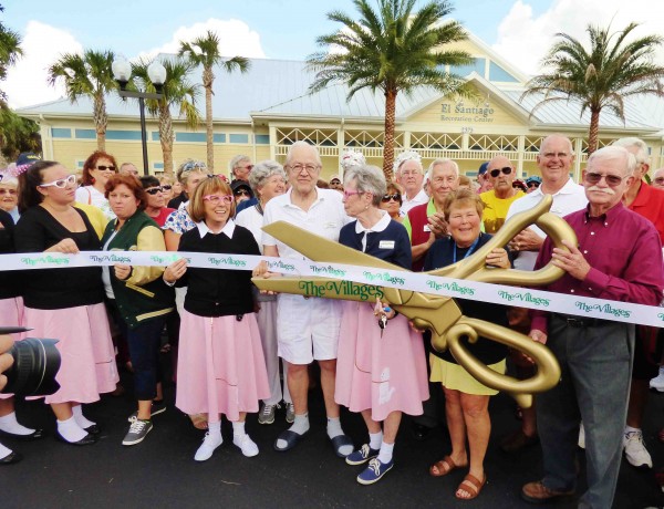 The ribbon was cut Wednesday at the new El Santiago Recreation Center.