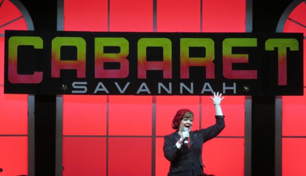 Billie Thatcher opened the show singing Cabaret.