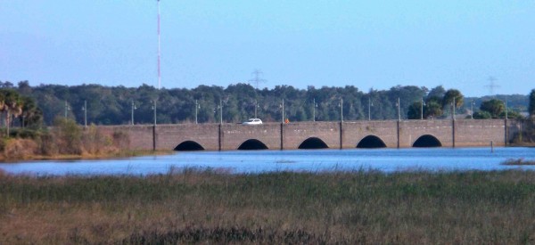 The Lake Sumter Bridge.