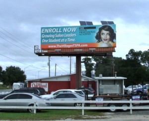 A billboard on U.S. 301 in Wildwood.