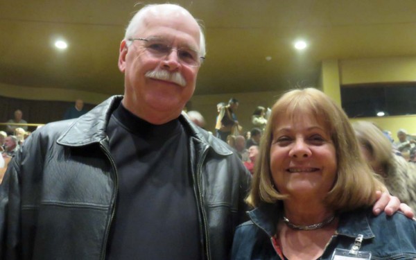 Long-time America fans George and Sharon Bruce enjoyed the show.