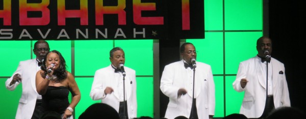 Toni Booker, foreground, and the Dorels.