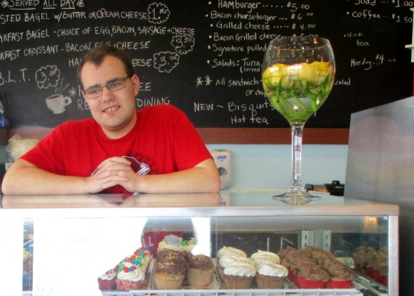 Cupcakes for Autism Bakery employee Sam.