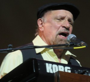Felix Cavaliere on stage at The Sharon playing Rascals songs.