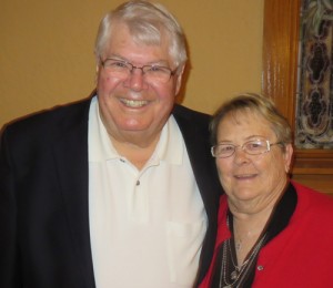 Villagers Jim and Nancy Broz are longtime fans of Fernando and Susan.