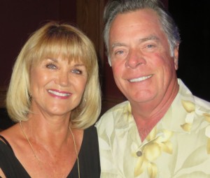 Villagers Judy Empey and Steve Westerlund enjoyed Felix Cavaliere at The Sharon.