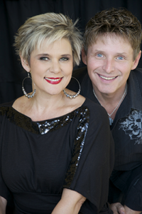 Cathy Merkel and Clark Barrios perform Friday at American Legion Hall.