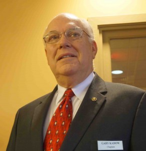 Gary Kadow helped get out the vote.