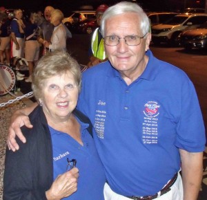 Honor Flight volunteers Barbara and Joe Hambright.