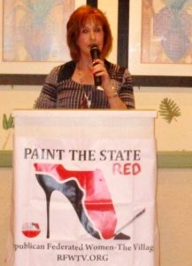 Chapter president Joanne Cooper.
