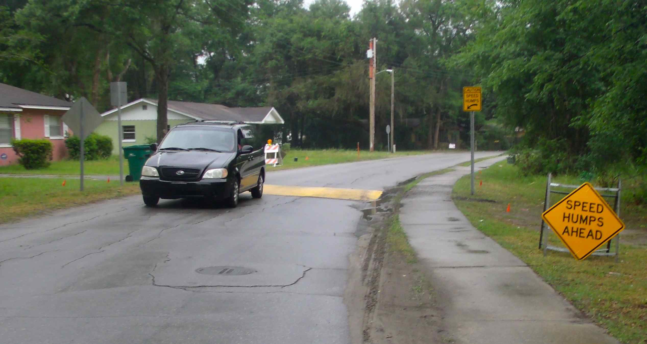 Speed Humps Installed To Slow Down Drivers Traveling Too Fast In Wildwood Villages 4049