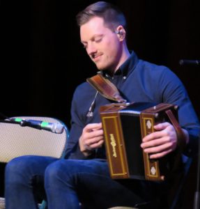 Damien Mullane who has performed with Sting played the accordion for The Young Irelanders.