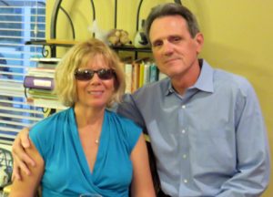 Marge and Al DuBuc enjoyed the singing showcase at Roni and Tom Crowder's home.