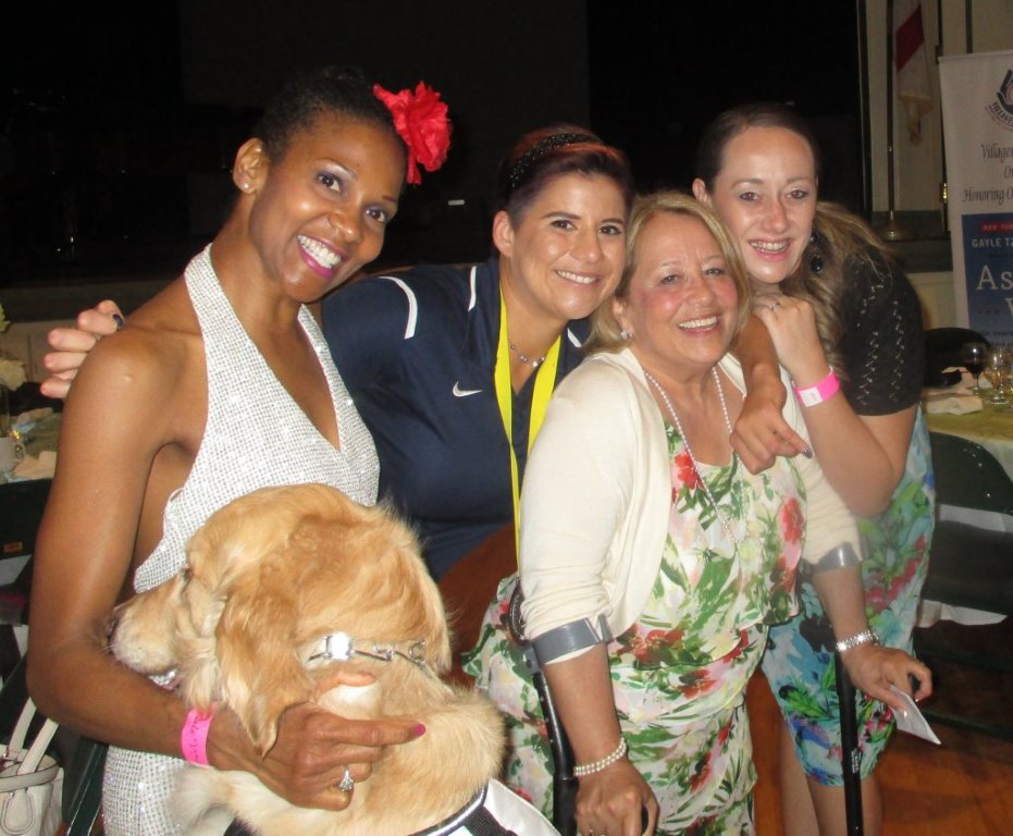 Shanda Taylor Boyd, Sebastiana Lopez Arellano, Marie Bogbonoff and Josha Bell Lopez, from left.
