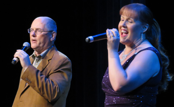 Sue Schuler and Jack Kolinski gave powerful performances for Songs of the Soul 5 at Savannah Center.