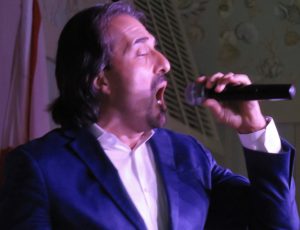 Franco Corso sang for the Italian Paisans Club Sunday night at SeaBreeze Recreation Center.