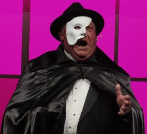 Larry Rivellese sings in "The Phantom."