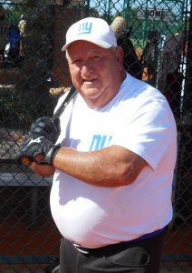 Larry Rivellese is passionate about softball.