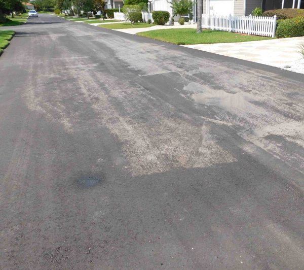 Residents of the Bellamy Villas are still unhappy with the condition of their roadway.