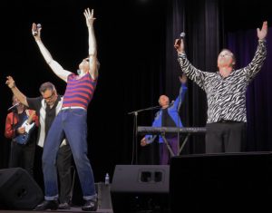 Sha Na Na reaching for the sky at Savannah Center.