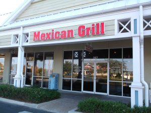 Fiesta Grande Mexican Grill is located at Colony Plaza.