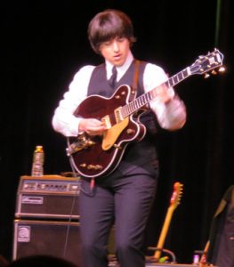 Jeff Isoe played George Harrison.