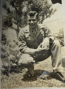 Ralph Hoffman as a young Marine.