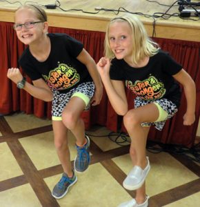 Bekah and Sidney Nolan kicked up their hip-hop shoes.