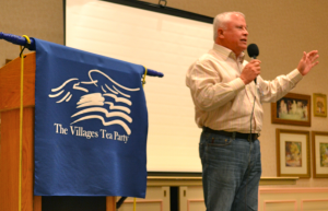 Carlos Beruff speaks to The Villages Tea Party.