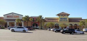 Rolling Acres Plaza shopping center in The Villages.