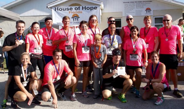 The World of Beer team competed in the House of Hope 5K.