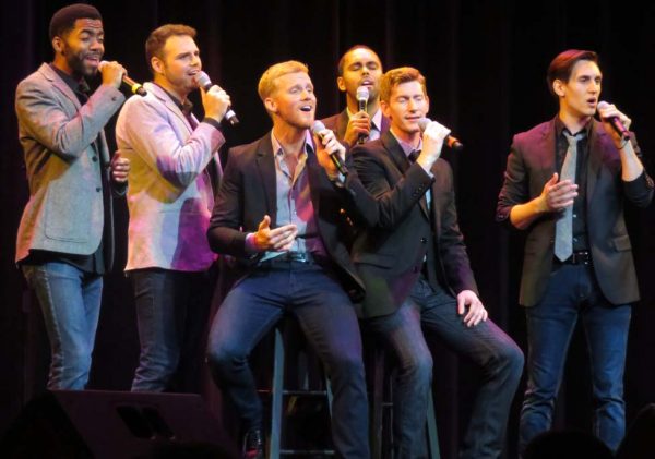 The Broadway Boys played two lively shows Sunday night at Savannah Center.