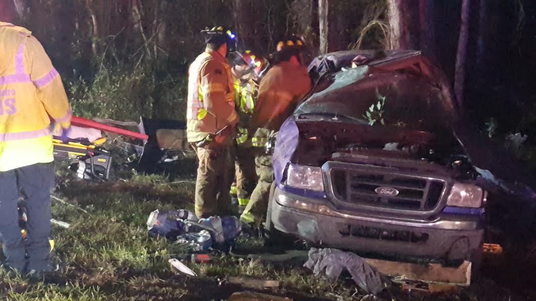 Four people transported from scene of accident in Sumter County