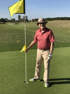 Fred Immler recently got his first-ever hole-in-one on Turtle Mound Executive Golf Course  #3. He used a 9 iron.  