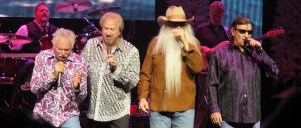 The Oak Ridge Boys played a sold out concert at The Sharon on Firday night.