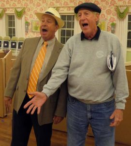 Tim Casey and Bob Brrandoni are a couple New York Citys guys ready to make a bet.