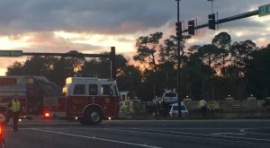 Emergency personnel were called Friday to an accident at State Road 44 and Morse Boulevard in the south end of The Villages. 