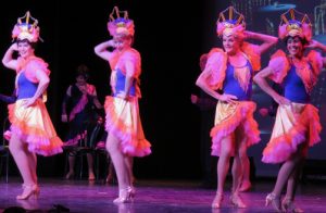 Evolution Dancers feel a Latin beat.