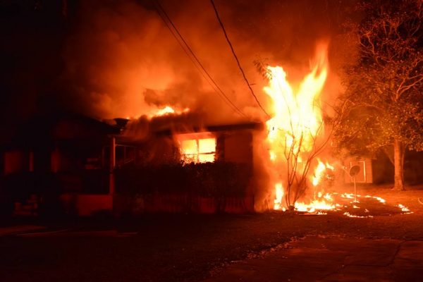 Firefighters were called late Saturday night to a residential fire in Ocala. 