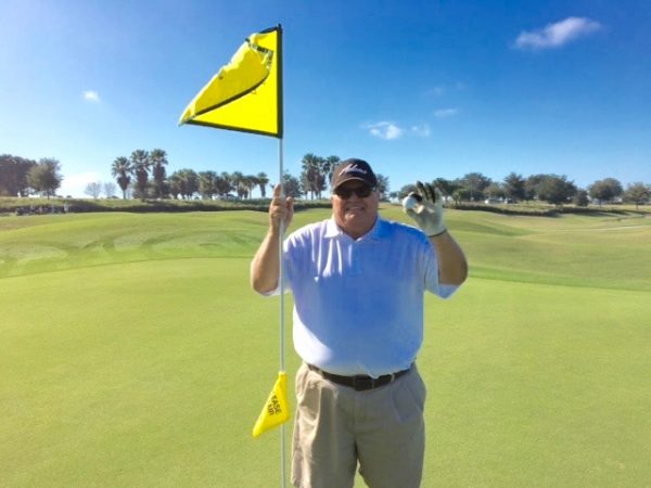 After more than 50 years of playing golf, Gilbert Windsor of the Village of Bonita got his first hole-in-one on Dec. 29 at at the 8th hole on the Truman Executive Golf Course.