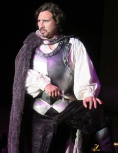 Jerod Eggleston played the dashing Sir Lancelot
