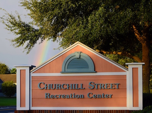 Rainbow near Churchill Street Recreation Center in The Villages