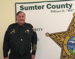 Sheriff Bill Farmer's at Tuesday's event.