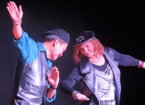 Armando Ocampo and Vanita Turner did some hip hop moves.
