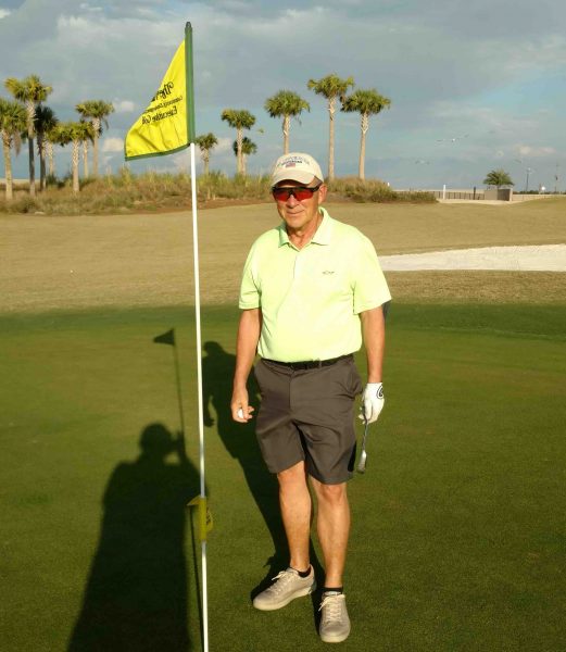 Villager Bill Scholl got his first hole-in-one Tuesday at #9 at Sarasota Executive Golf Course. He used 7 iron and Callaway Supersoft golf ball.