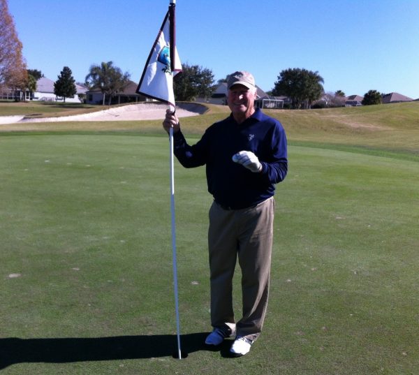 Ron Penegor got a hole-in-one on Feb. 1.
